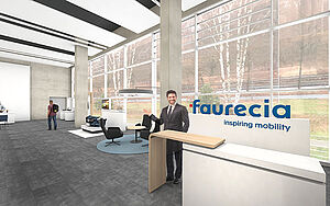 Faurecia, Zentrale Hannover - Forum  | Rendering